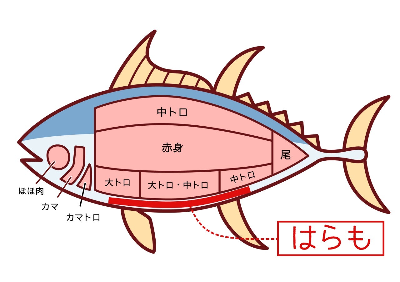 まぐろハラモ串イメージ