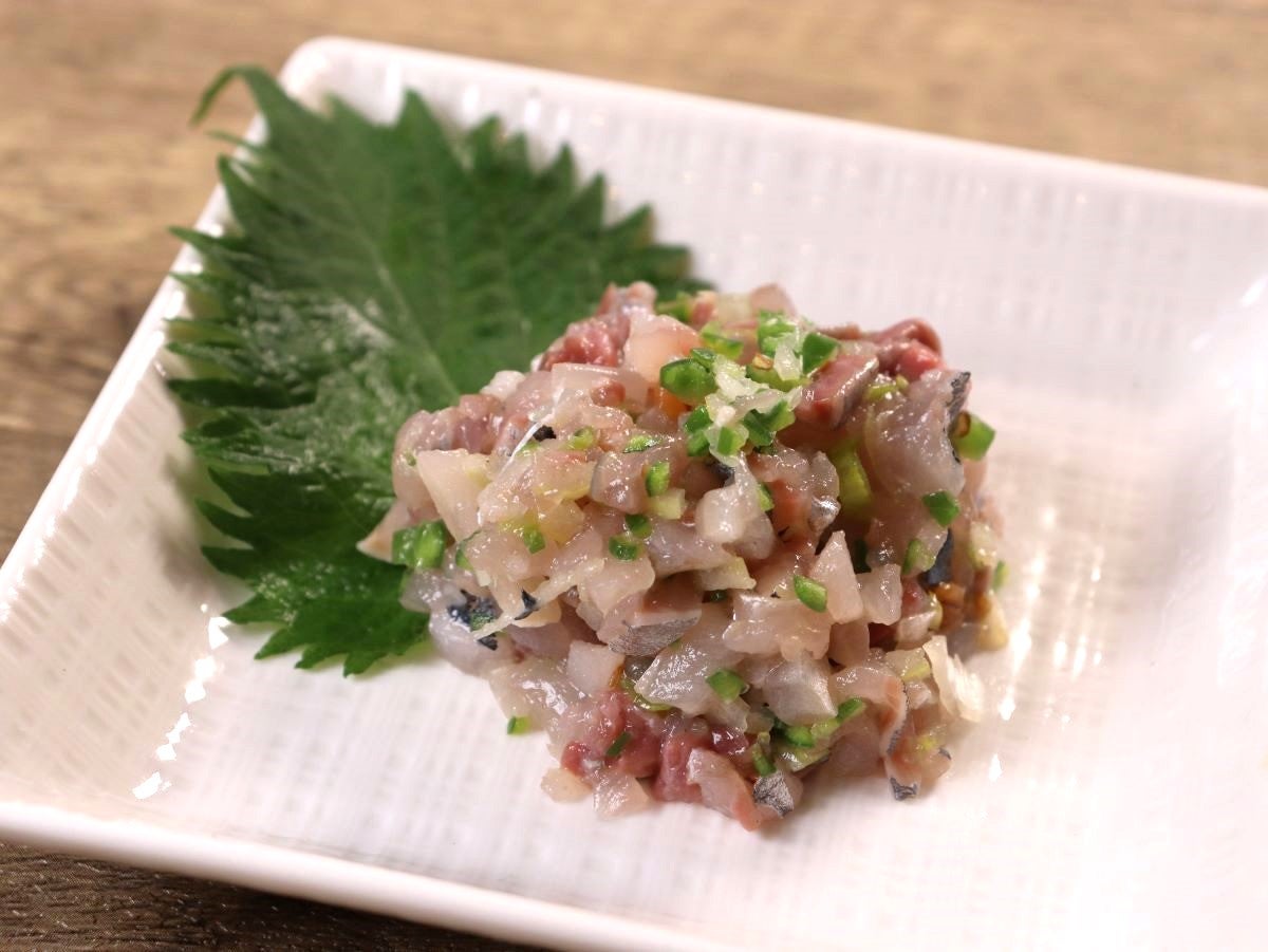ピリ辛なめろう