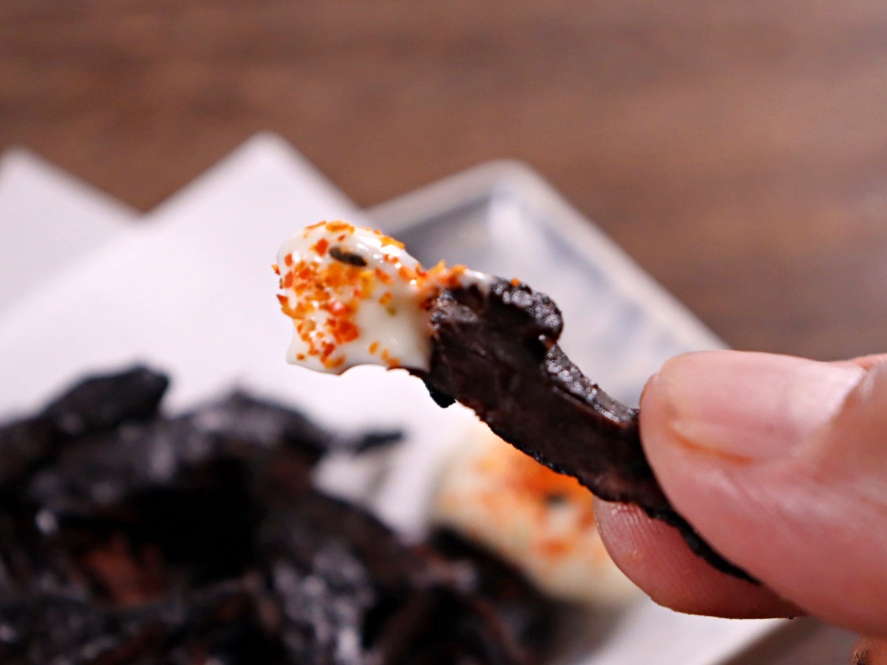 お好みで七味マヨ