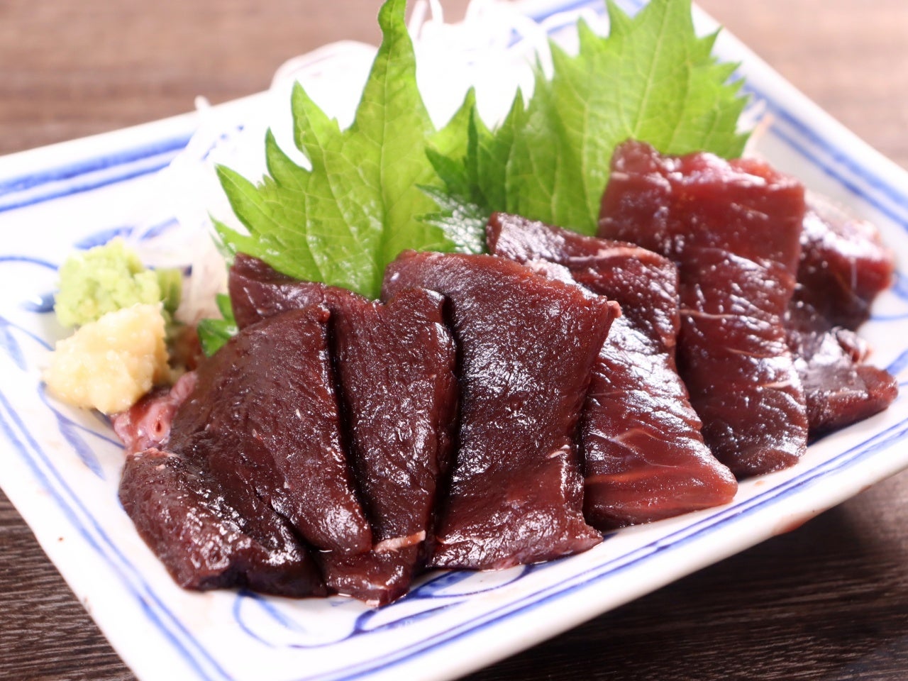 くじら刺し スライス(赤身肉) 50g