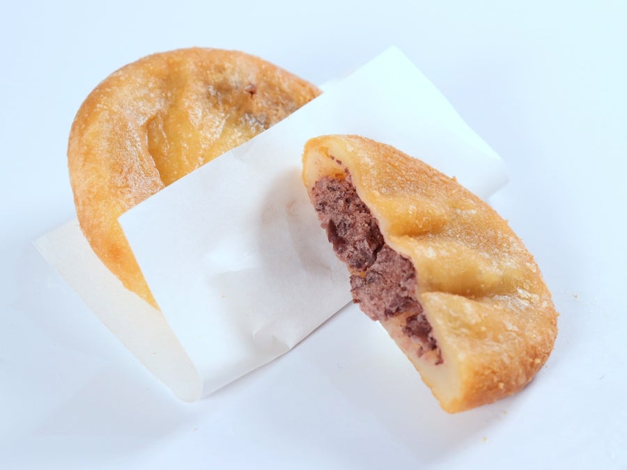 韓国市場ならどこにでもあるくらい定番の屋台ドーナツ