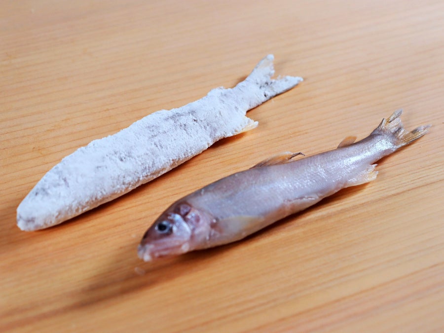 粉打ち済みで、冷凍からそのままスピード調理。