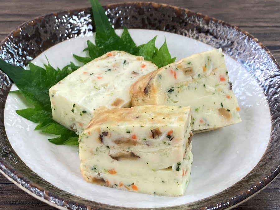 卵白で作った白いたまご焼き