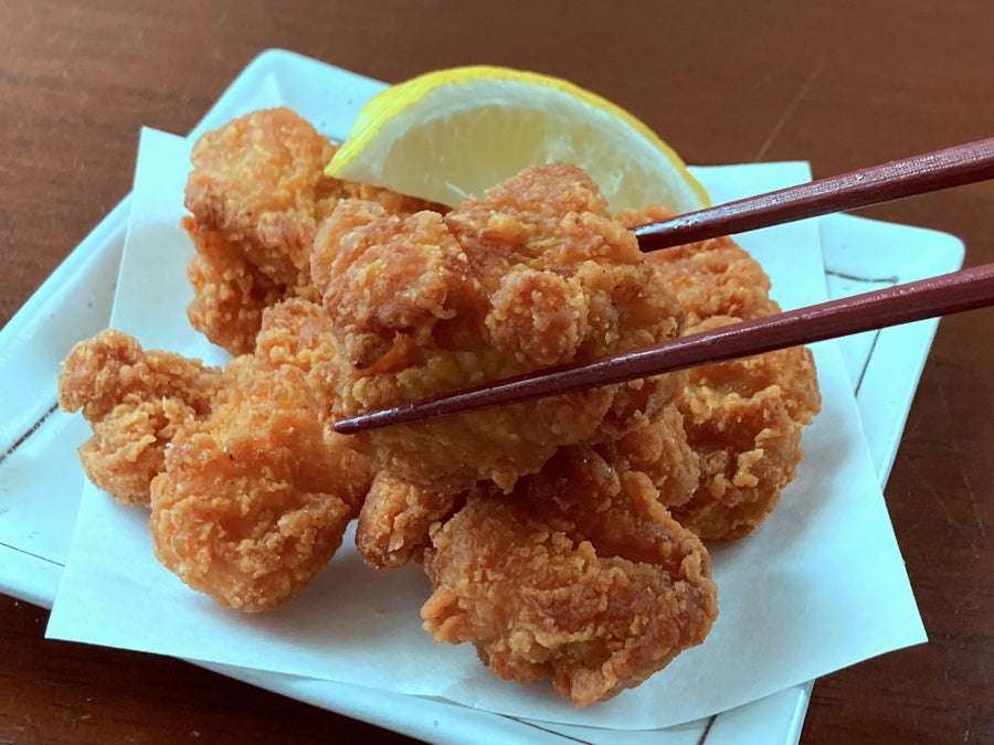 しょうがとにんにくを効かせた、カリッとジューシーな唐揚げ