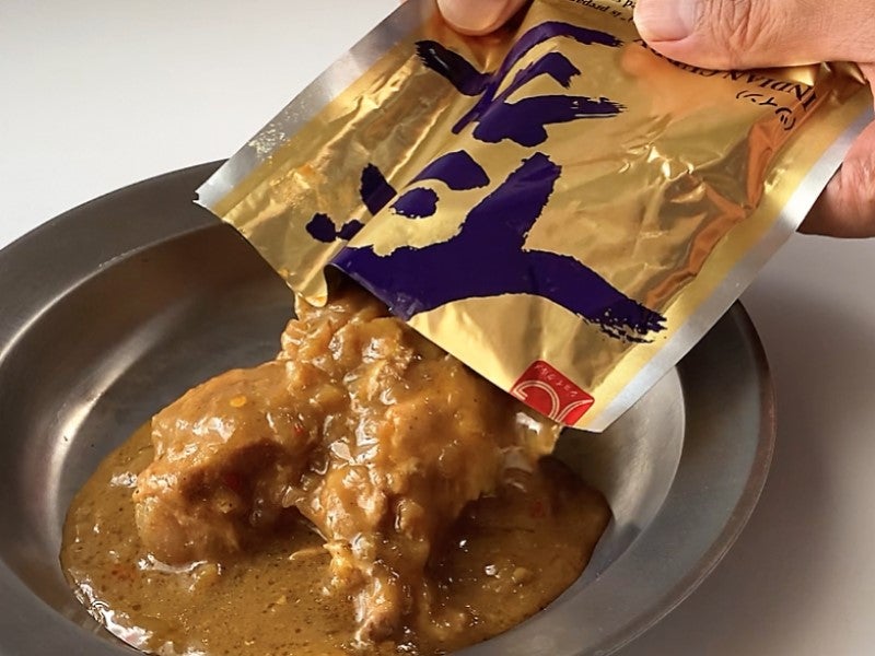 ほろほろ肉だから、盛り付けはちょっとだけ注意