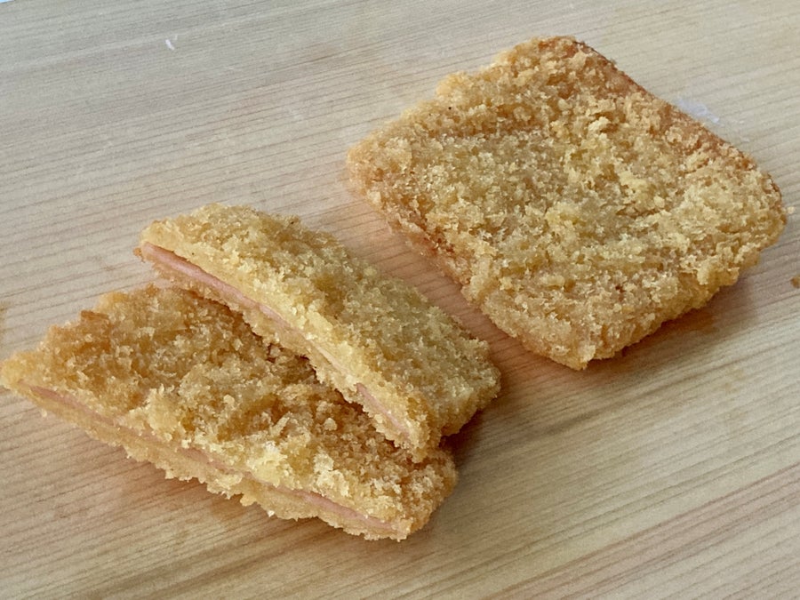 薄いほうがおいしい!?　昔懐かしいペラペラハムカツ