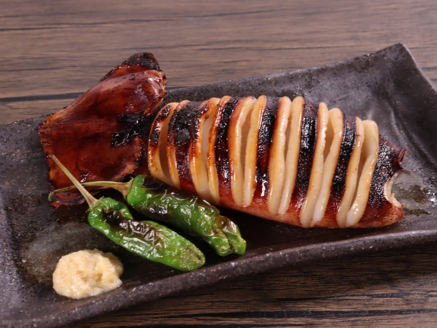 いかの姿焼きが提供できる「つぼぬきいか」