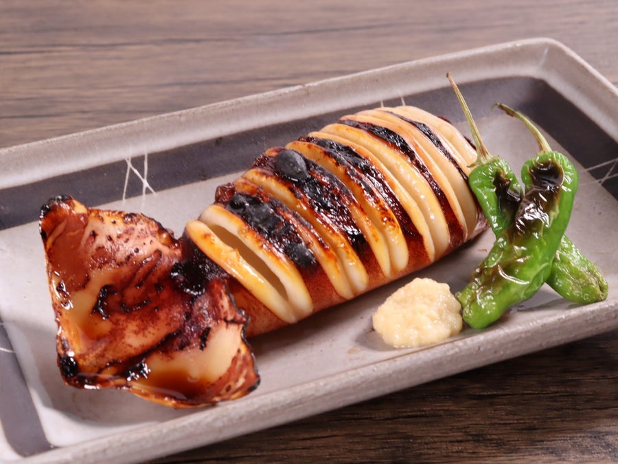 いかの姿焼きが提供できる「つぼぬきいか」