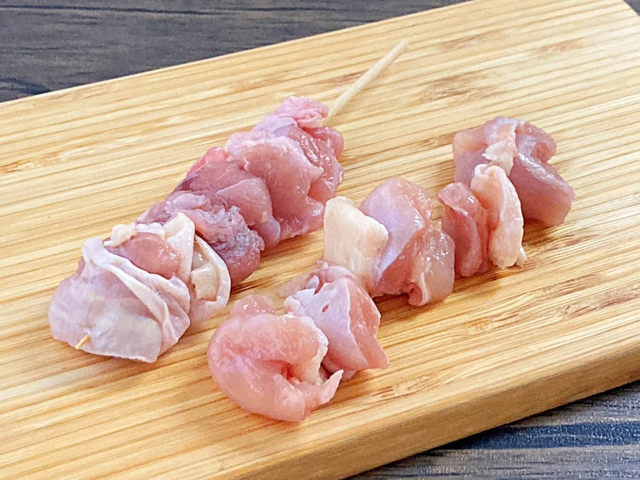 国産鶏もも・1本約40g×12本入・15cm串