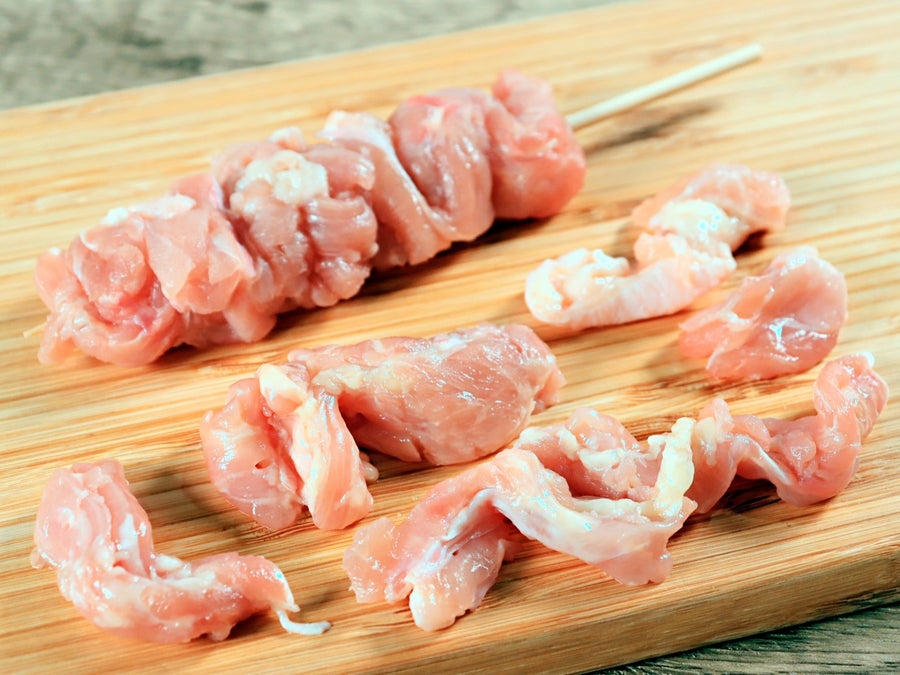 国産鶏せせり・1本約40g×20本入・15cm串