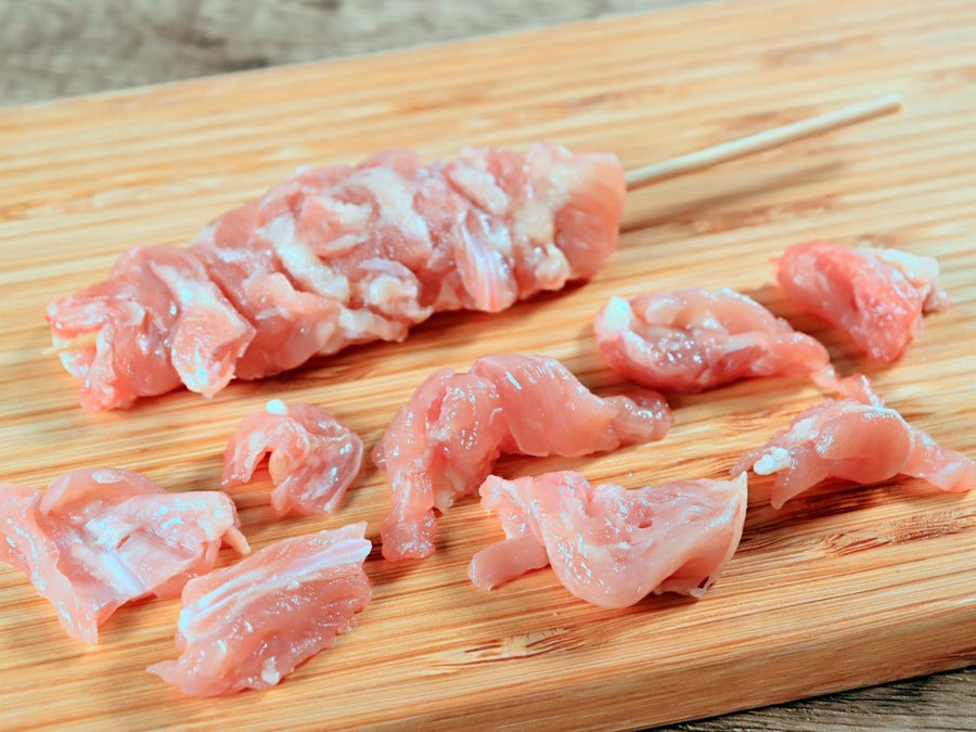 国産鶏せせり・1本約30g×20本入・15cm串