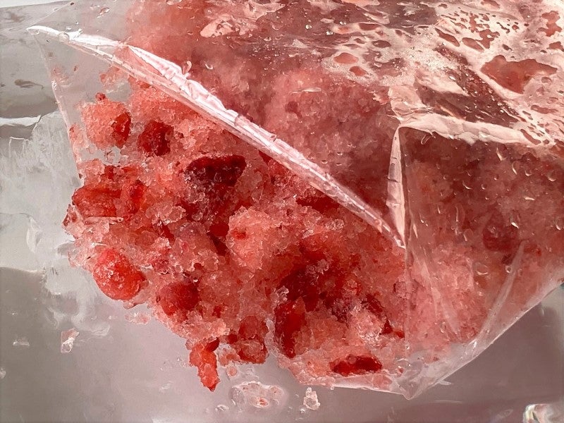 果肉たっぷり！リッチなかき氷を便利な個食パックに