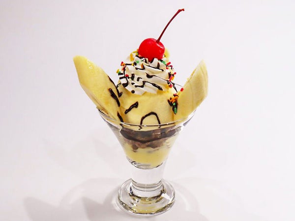 チョコバナナパフェ