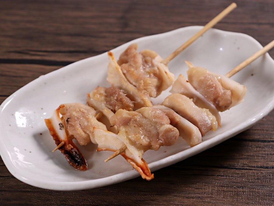 タイ産ヤゲン軟骨・鶏もも肉・1本約40g×20本入・15cm串