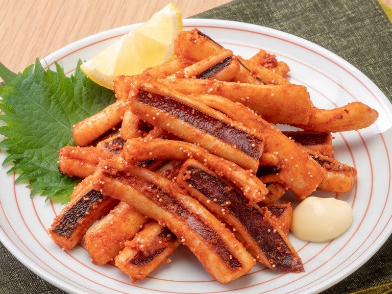 解凍するだけ かねふく明太焼きいか 1kg