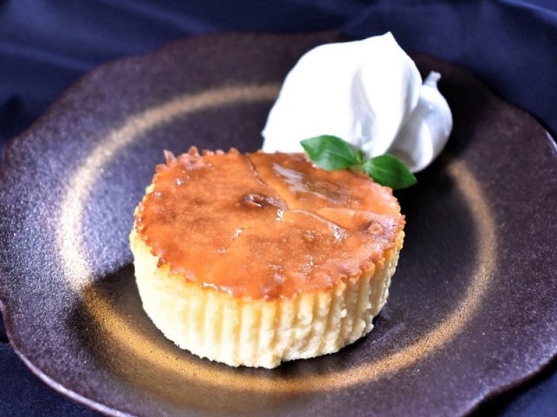 レンジでロスなし バスクチーズケーキ 4個