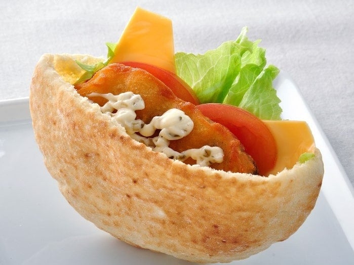 グリルチキンのピタサンド