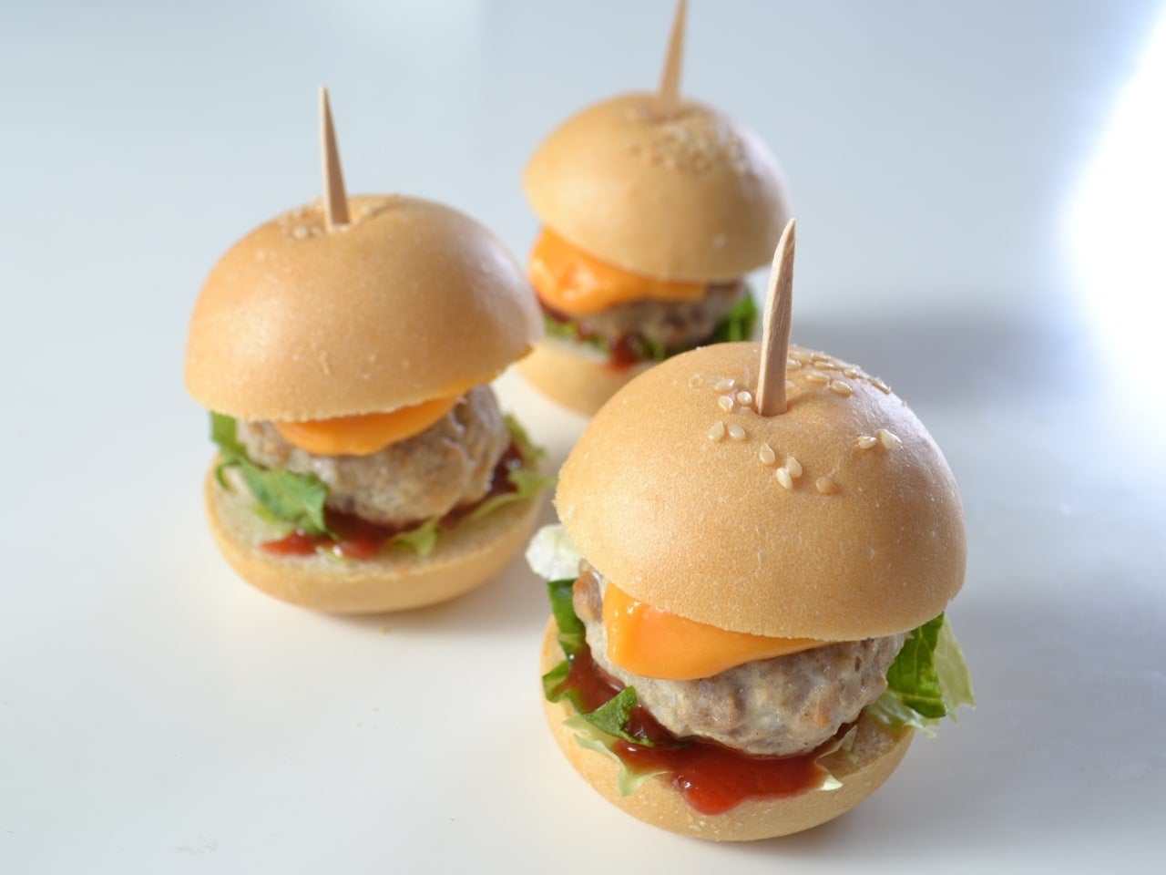ぱくっとミニバーガー