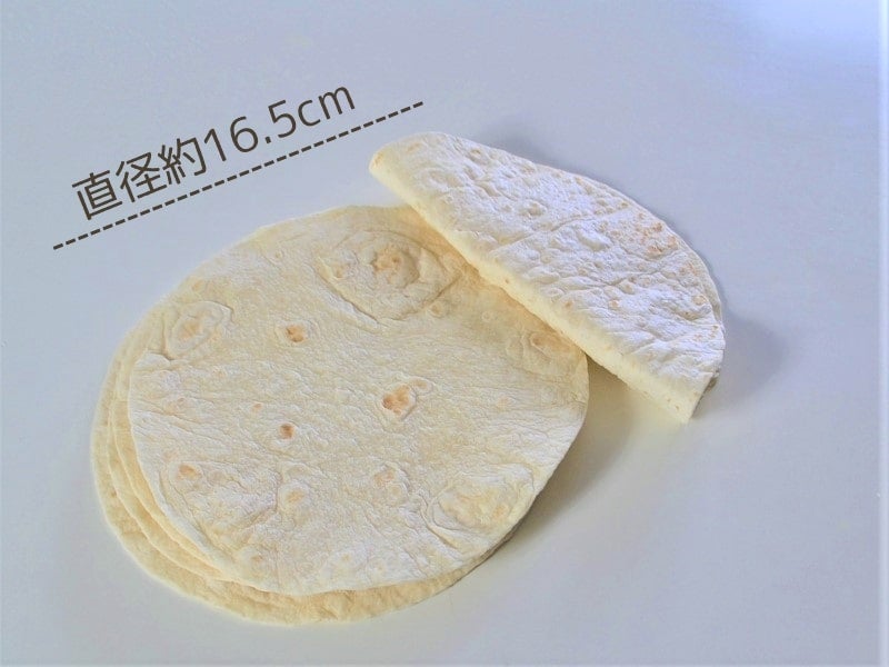 フラワートルティーヤ（φ16.5cm） 12枚