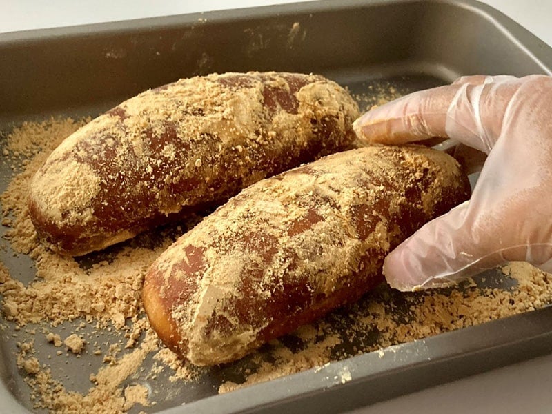 給食で食べたきなこ揚げパン