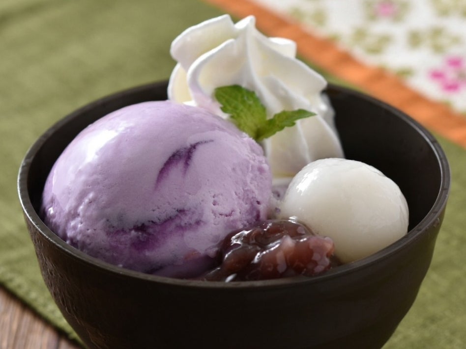 紫いもアイス（マーブル） 2L