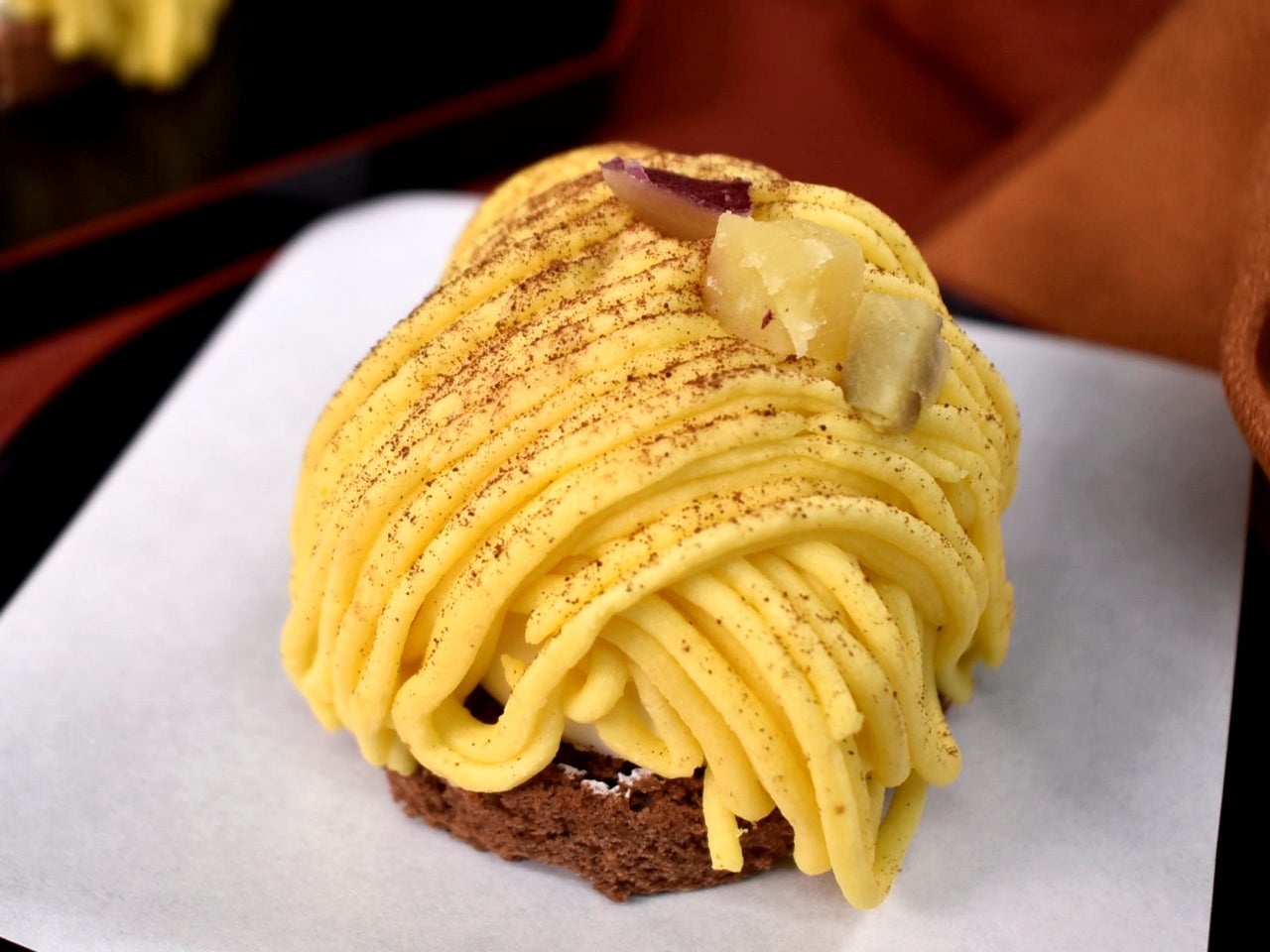 さつま芋と和三盆のモンブラン 4個