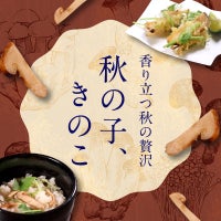 秋の子、きのこ。