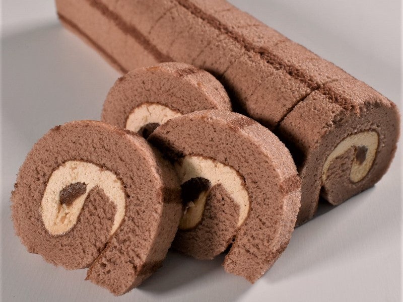 ロールケーキ（カット）国産栗 1本