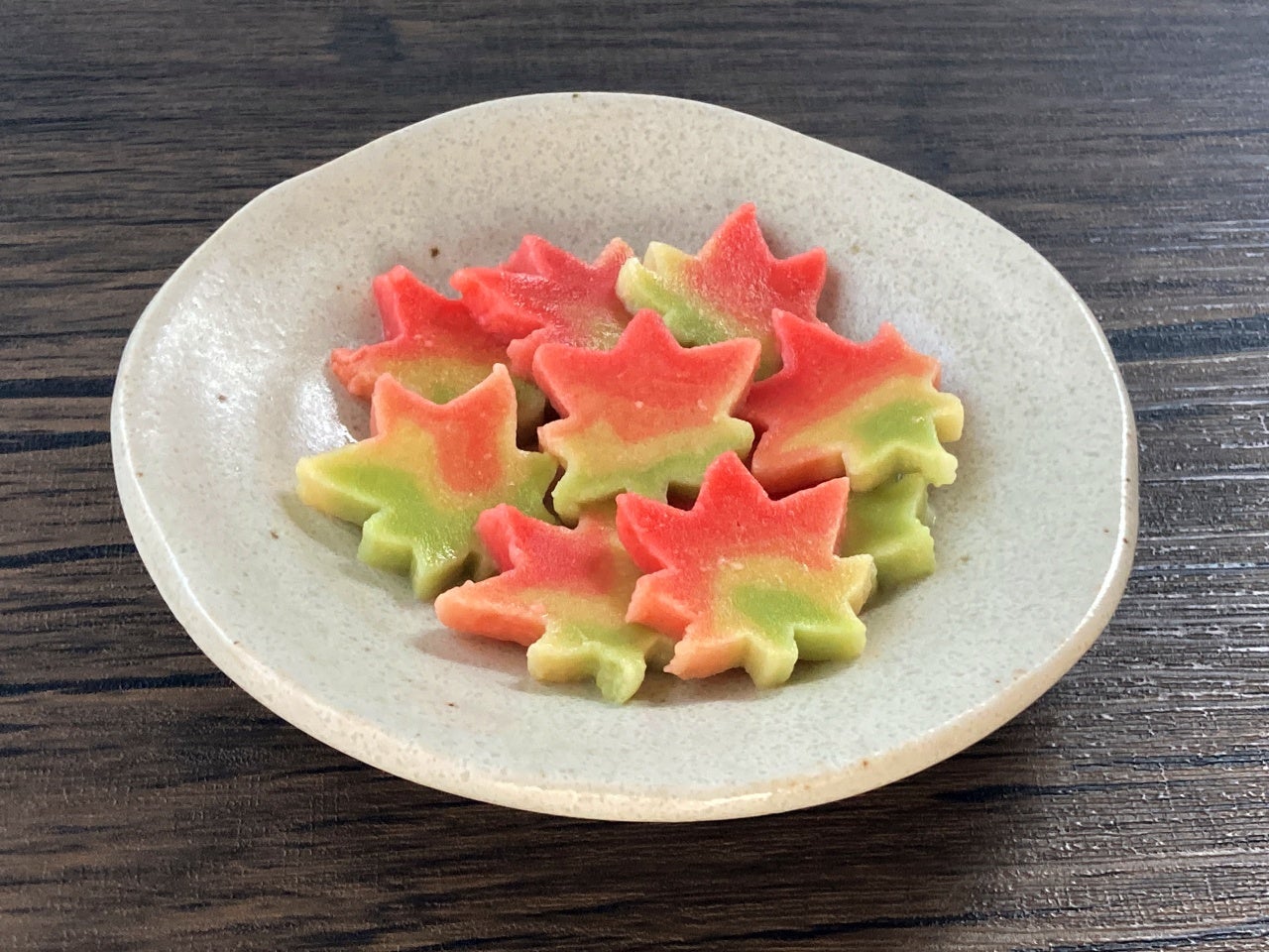 生麩スライス(赤もみじ) 100枚