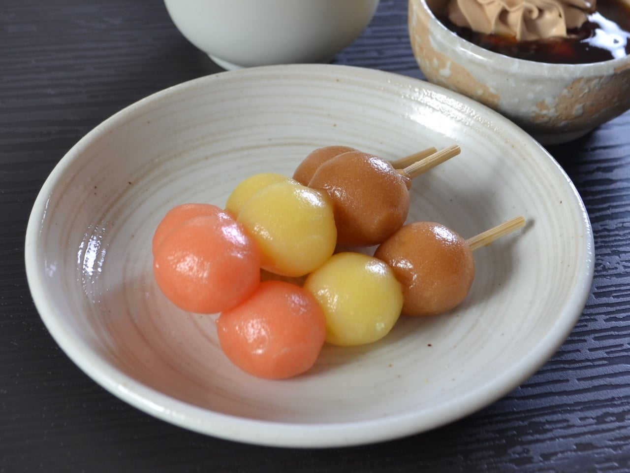 秋の三色プチだんご串 15本