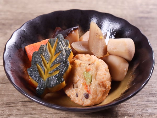 七彩ひろうすの炊き合わせ