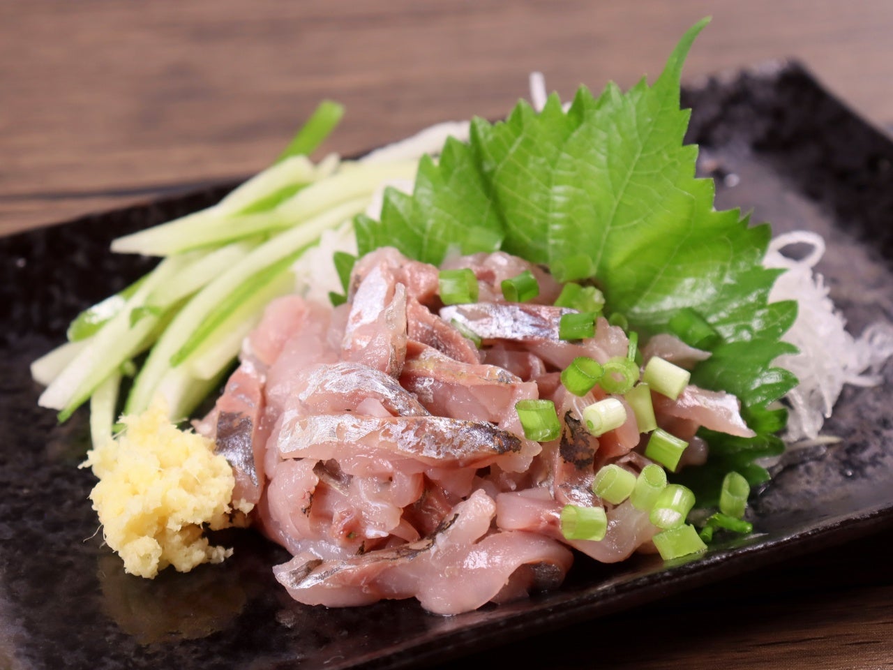 【国産】真あじたたき（生食用） 250g