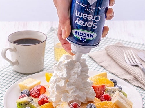 スプレーホイップクリーム〈メグレ〉 250g