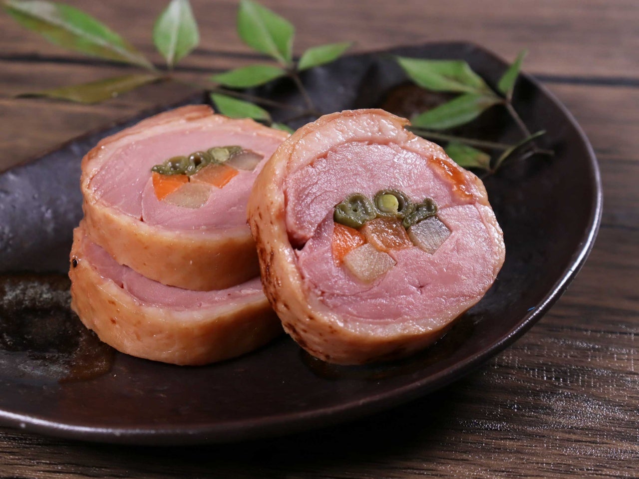 紅茶鴨 合鴨ジャンボ三色巻 1本