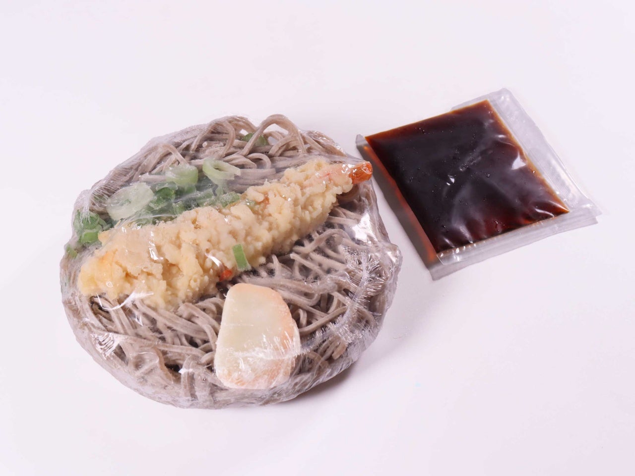 具付麺 えび天ぷらそばセット 4食