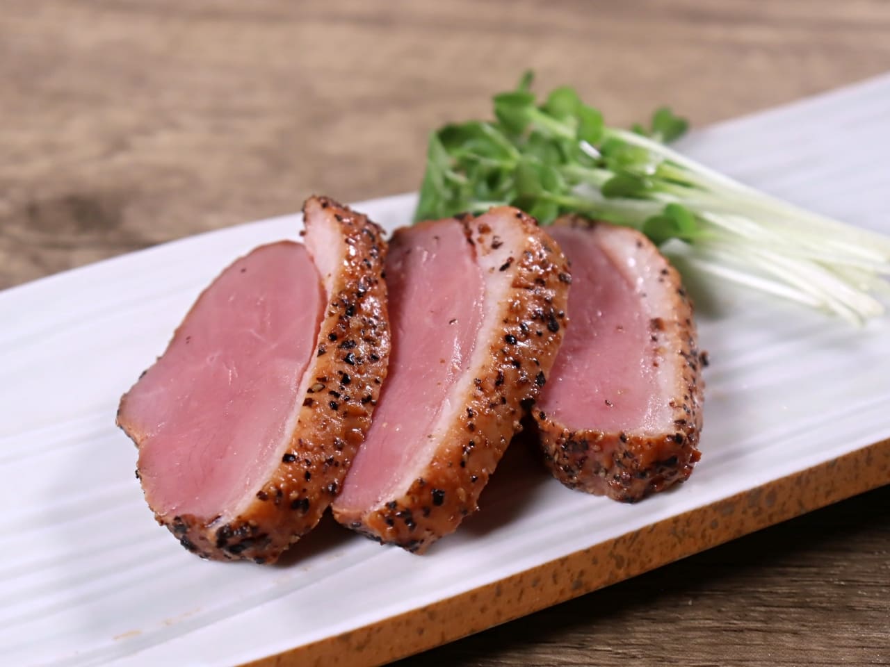 合鴨パストラミスライス（10mm） 500g