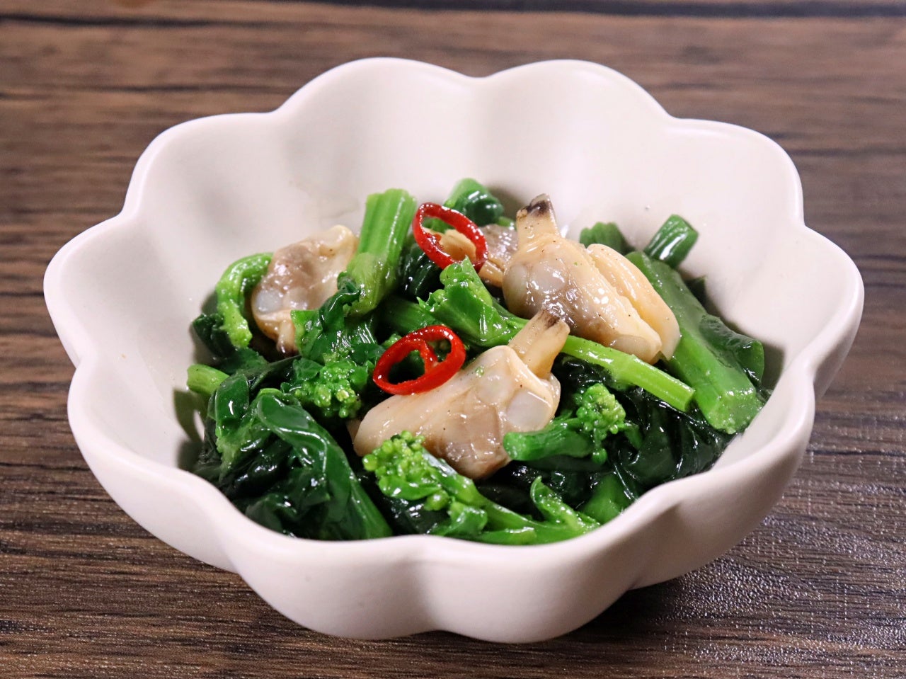 あさりと菜の花の旨塩にんにく和え 500g