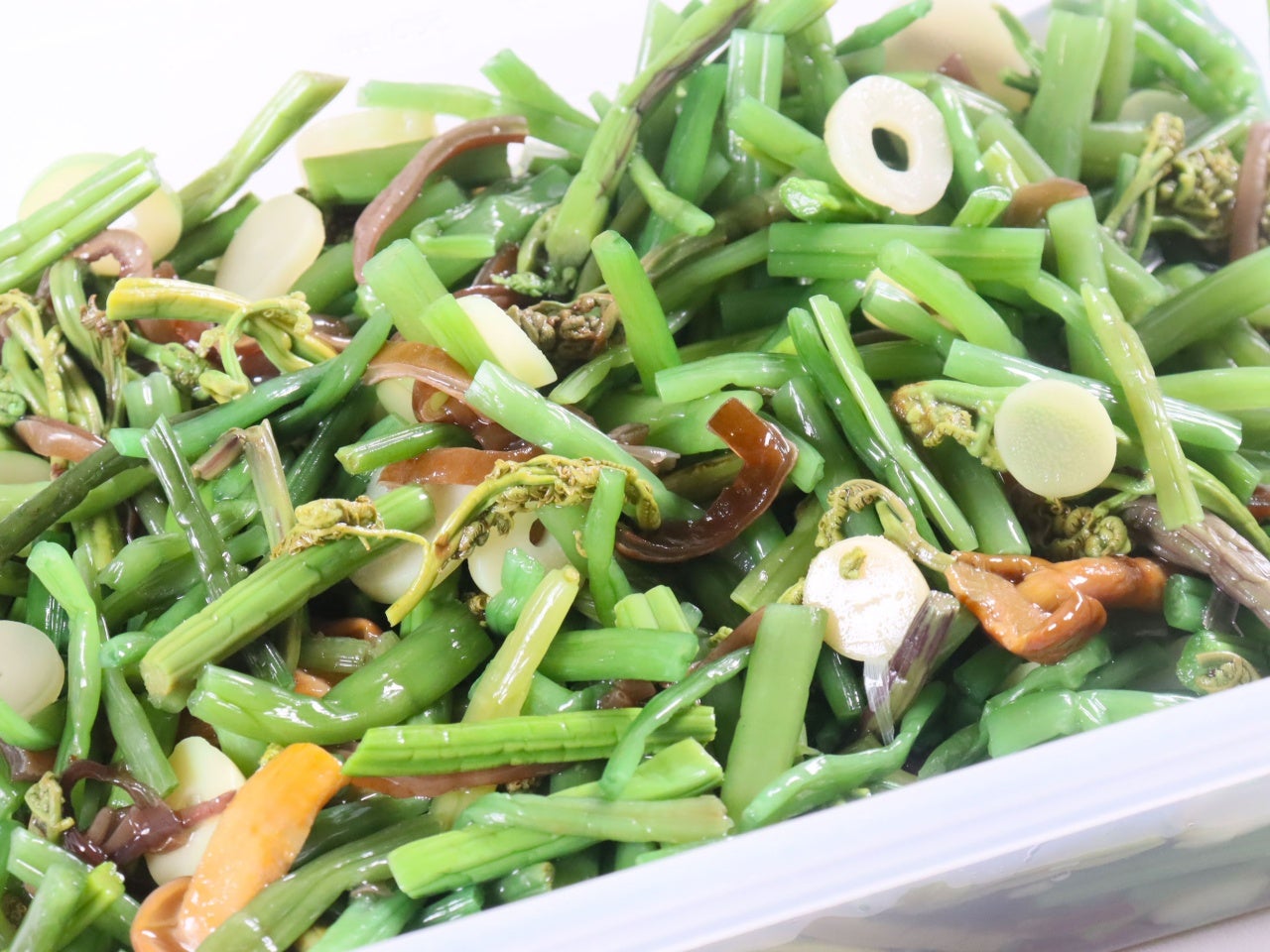 業務用 味付き山菜ミックス 1kg 常温｜業務用食品・食材や冷凍食品の