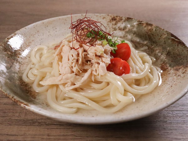 冷製!鶏だしうどん