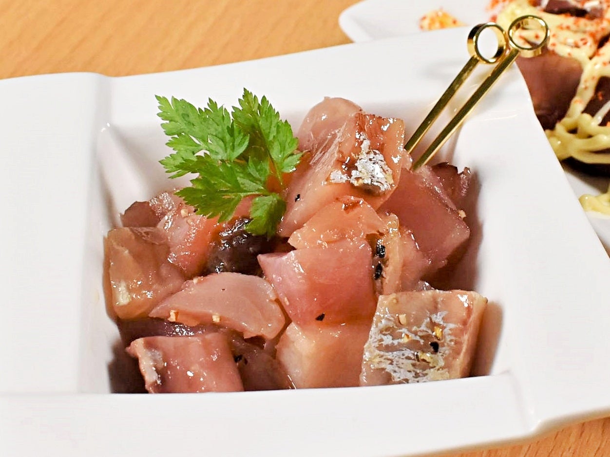 ぶりスモークのオリーブオイル漬け 500g