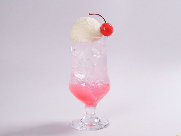 トロピカルピーチクリームソーダ