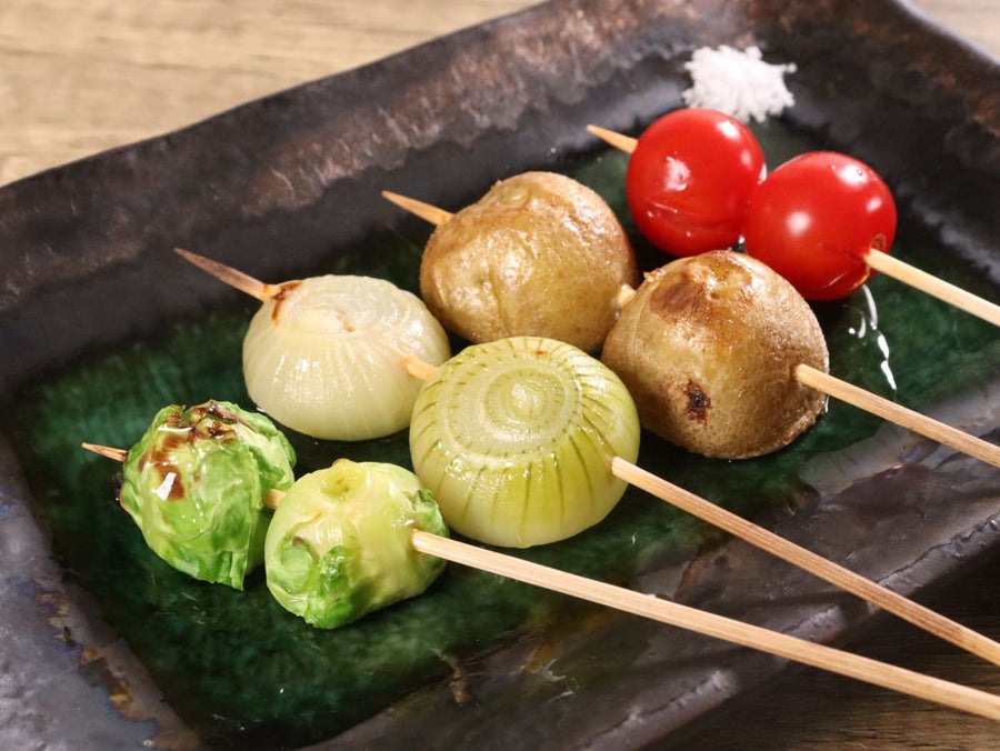 コロコロ野菜の串焼き