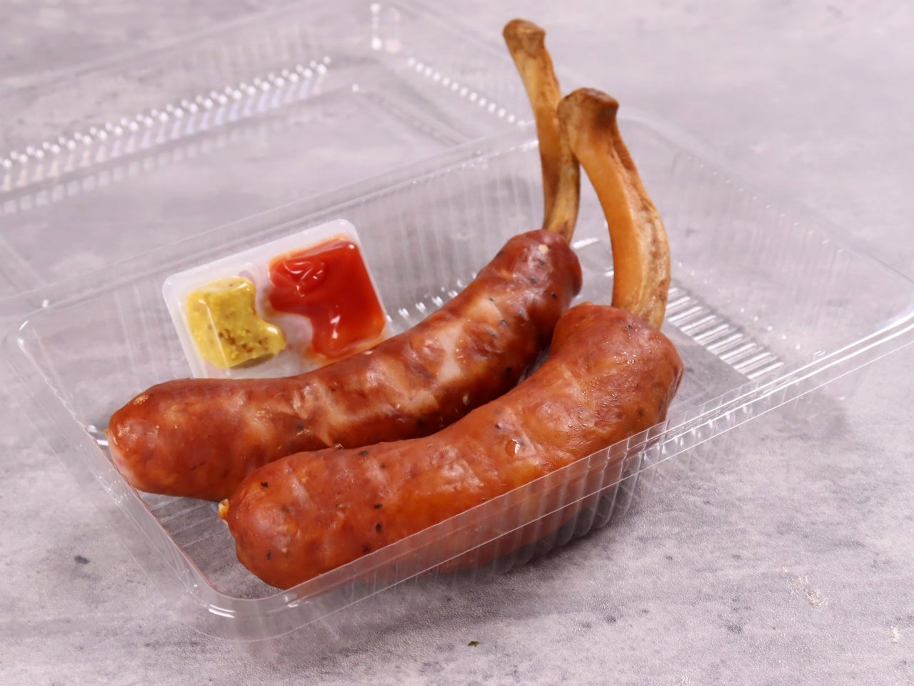 国産豚原料の骨付きポークフランク（80g） 5本