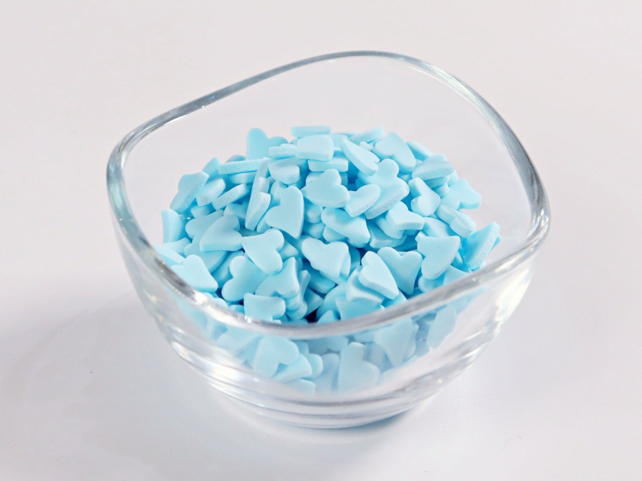 クラフトシュガースラントハート（ブルー） 100g