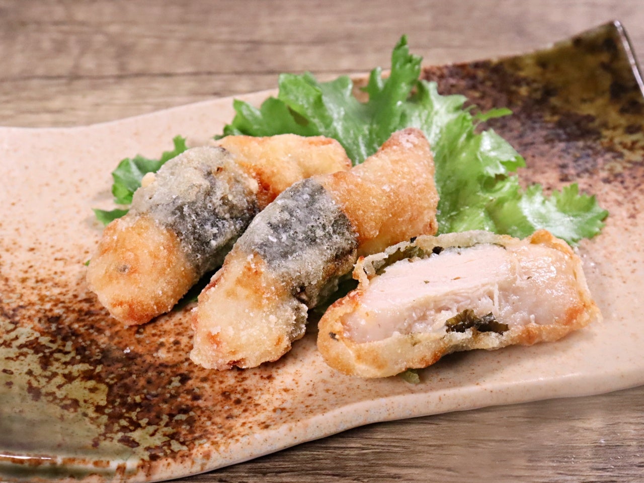 鶏の梅しそ巻き 30個