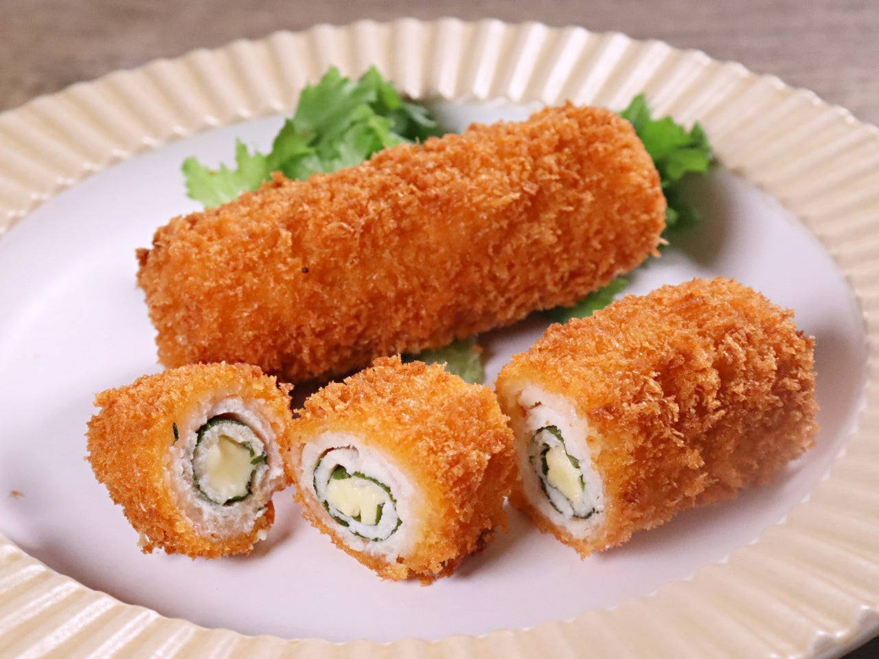 鶏肉大葉チーズ巻きフライ 10本