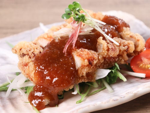 ザク旨!大判鶏竜田の香味ゆず醤油仕立て