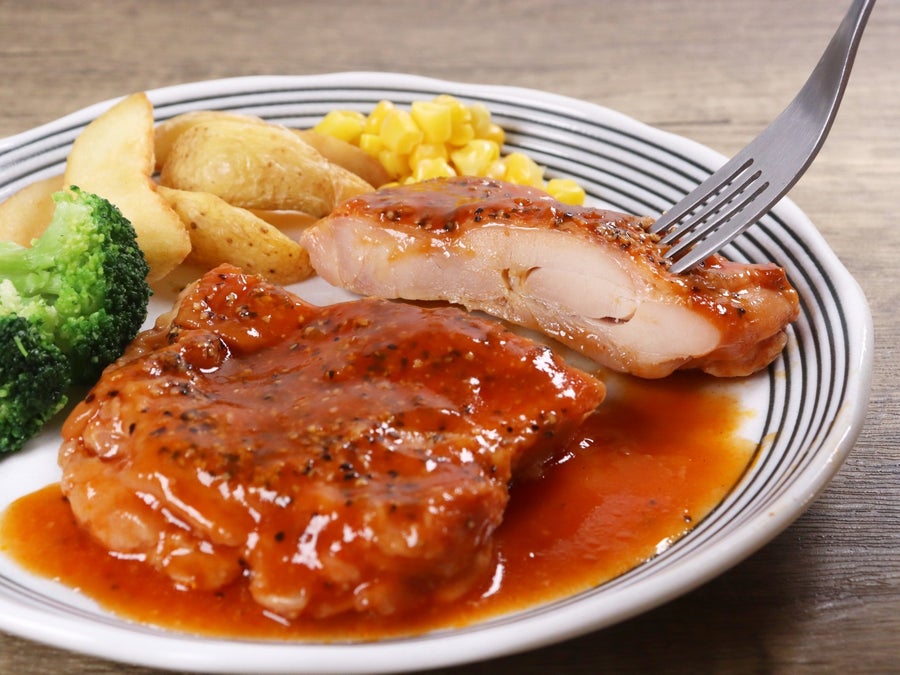 手作り感のある食事メニューの主菜が、手間をかけずにできあがります。