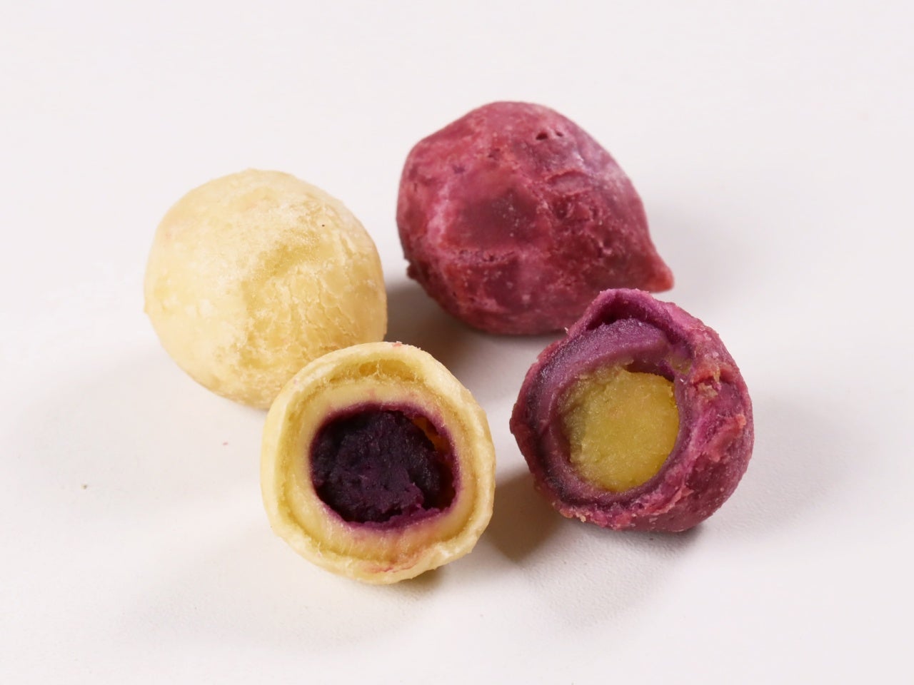 業務用 もちもちさつまいもボール（ミックス） 500g 冷凍｜業務用食品