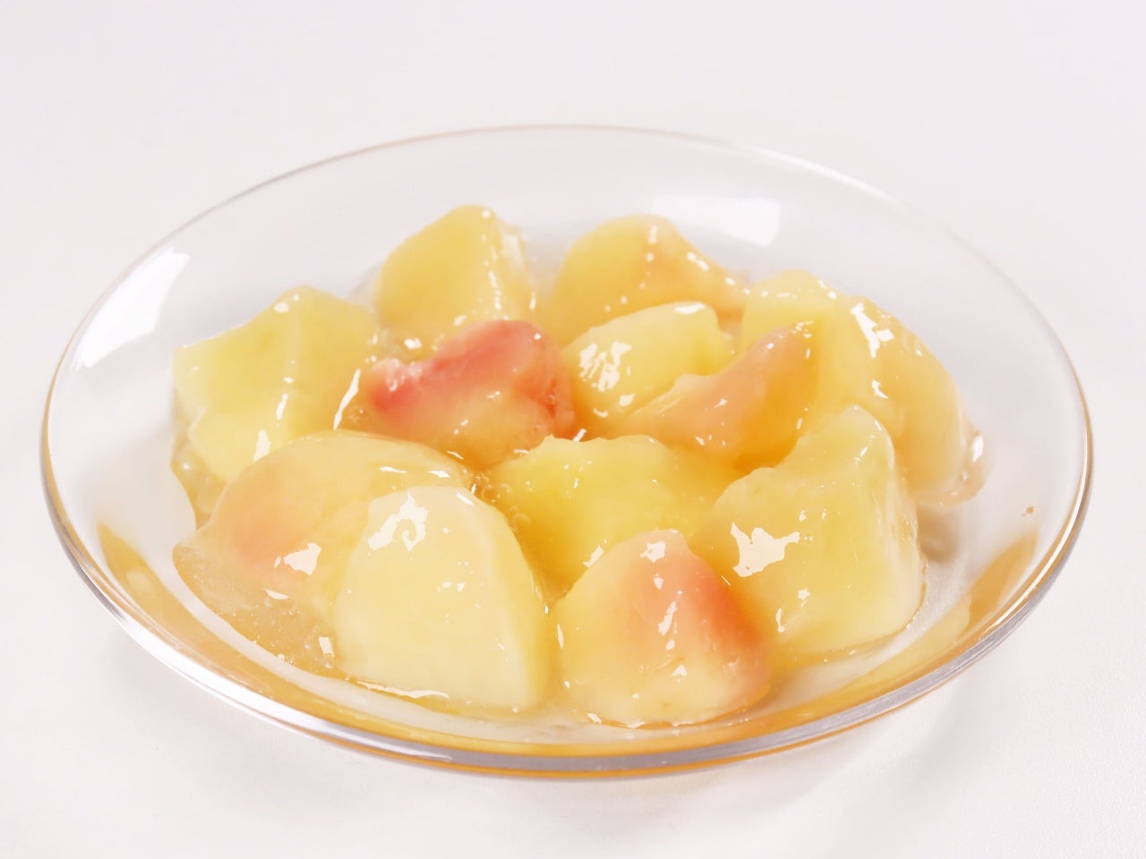 白桃カット(ソース入り) 300g